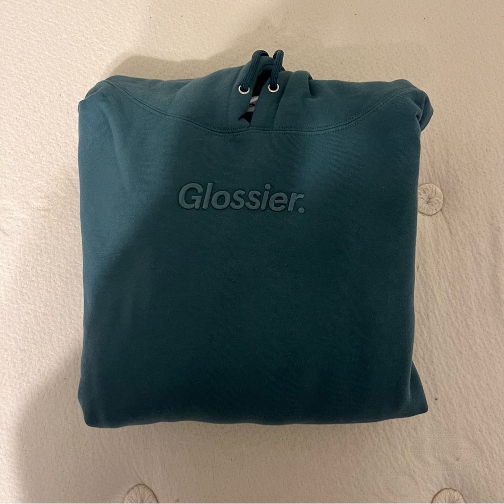 Sage glossier hoodie